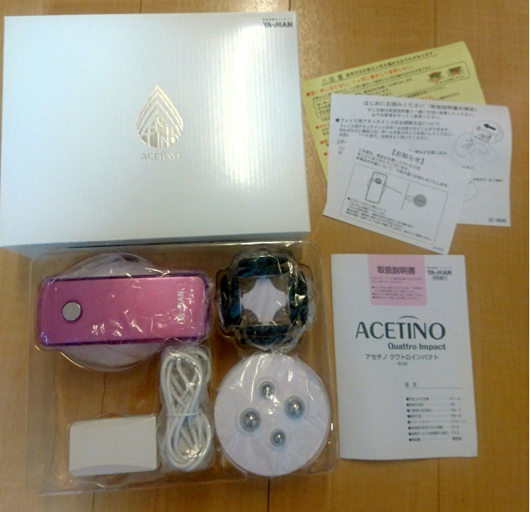 ヤーマン アセチノ クアトロインパクト IB-23CJ 